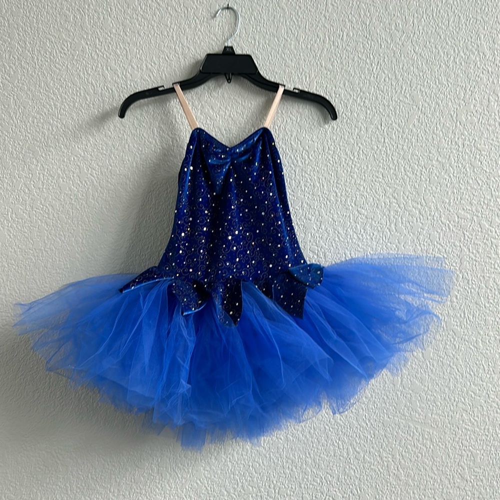 Beautiful blue ballet costume by Cicci